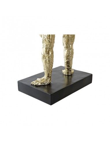 FIGURA HOMBRE GYM DORADO 92x25