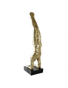 FIGURA HOMBRE GYM DORADO 83x20