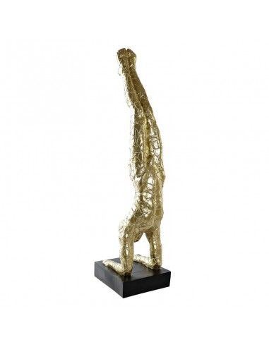 FIGURA HOMBRE GYM DORADO 83x20