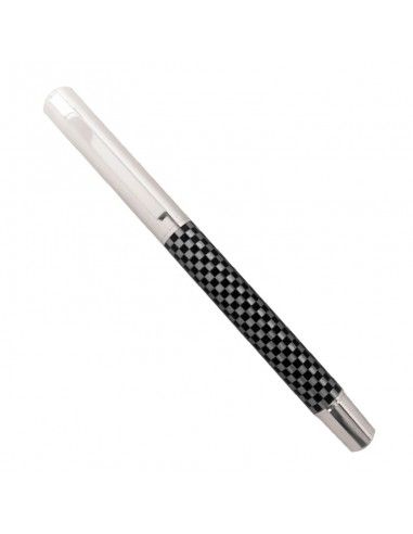 BOLIGRAFO PERSONAL NEGRO - PLATA