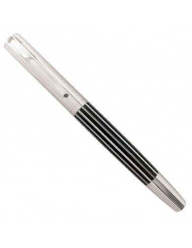 BOLIGRAFO PERSONAL NEGRO - PLATA