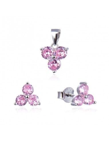 CONJUNTO DE PENDIENTES Y COLGANTE...