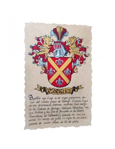 HERALDICO APELLIDO RODRIGUEZ EN...