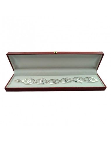 PULSERA ESLABONES PLATA MACIZA