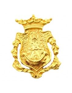 MEDALLA ESCUDO V. ROCIO ORO...