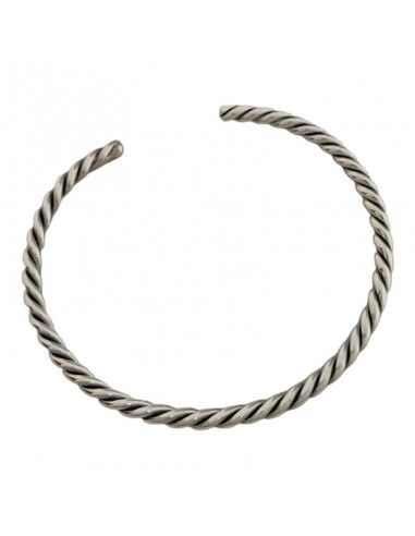 PULSERA TRENZADA PLATA UNISEX