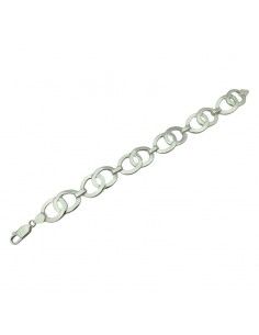 PULSERA ESLABONES PLATA MACIZA