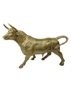 FIGURA TORO DORADO 29x41 2