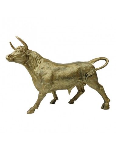 FIGURA TORO DORADO 29x41
