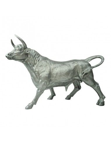 FIGURA TORO PLATA 29x41