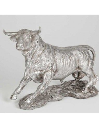 FIGURA TORO PLATA
