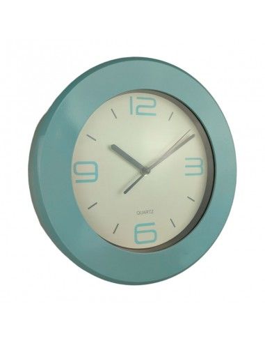 RELOJ PARED VERDE O AZUL 29x29