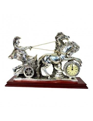 RELOJ DE SOBREMESA JINETE ROMANO...