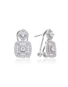 PENDIENTES PLATA DOBLE...