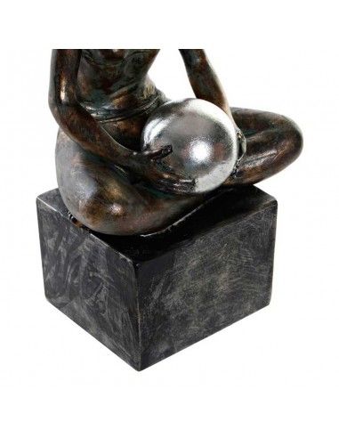 FIGURA MUJER GIMNASTA RESINA 25.5x14