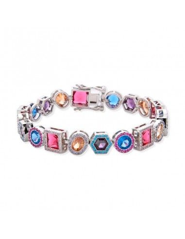 PULSERA PIEDRAS COLOR