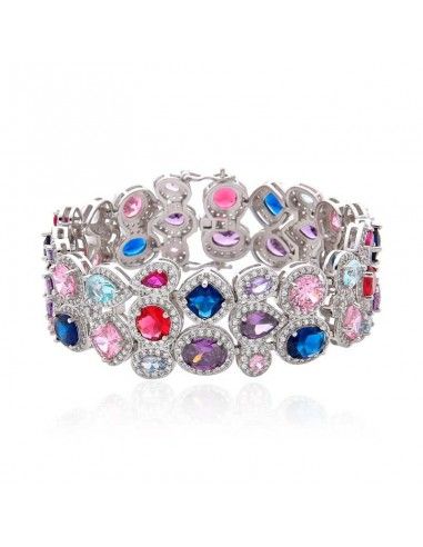 PULSERA PIEDRAS COLOR