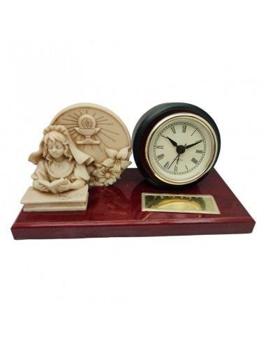 RELOJ DE SOBREMESA NIÑA COMUNIÓN 9x19.5