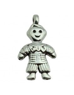 COLGANTE NIÑO PLATA 37.2x20.6