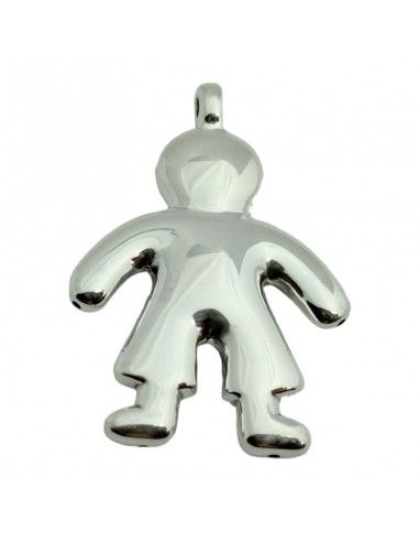COLGANTE NIÑO PLATA 46.8x31.7