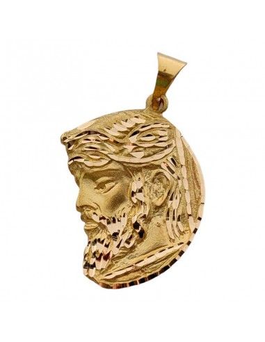 COLGANTE CRISTO DE ORO 18K 31.9x23.7
