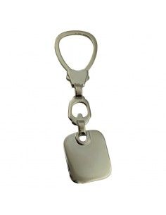 LLAVERO PLATA 9x24 mm