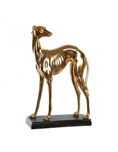FIGURA GALGO ORO 65.5x44.5cm