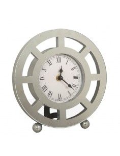 RELOJ DE SOBREMESA METAL 21x20