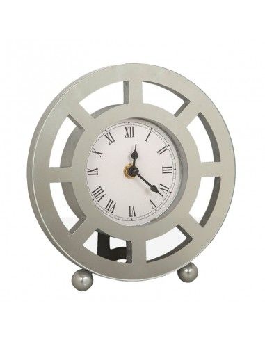 RELOJ DE SOBREMESA METAL 21x20