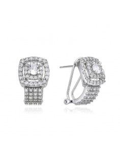 PENDIENTES PLATA DOBLE...