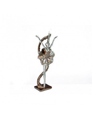 FIGURA BAILARINA RESINA CON NACAR