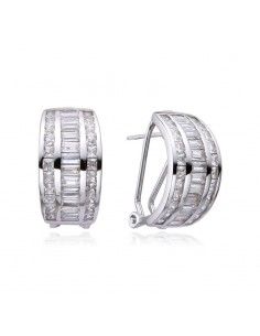 PENDIENTES PLATA CON...