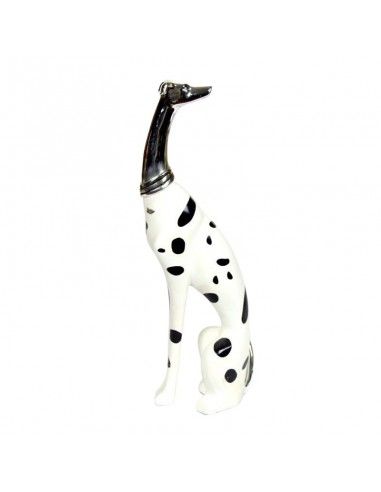 FIGURA GALGO MODERNO SENTADO 37x12