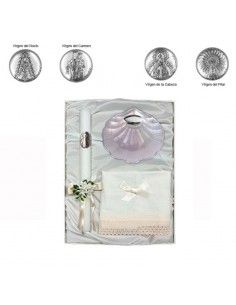 ESTUCHE VELA VIRGEN, CONCHA...