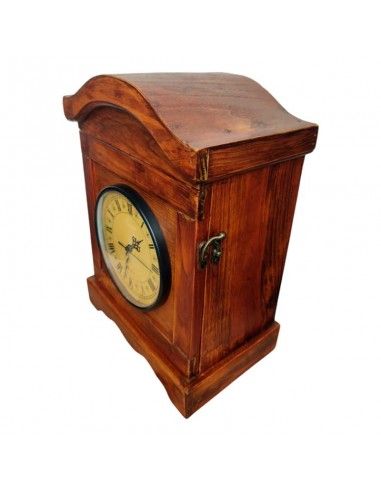 RELOJ DE SOBREMESA MADERA NOGAL 36x26