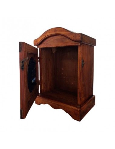RELOJ DE SOBREMESA MADERA NOGAL 36x26