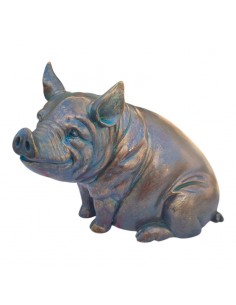 FIGURA TROFEO CERDO 14x18.5 2