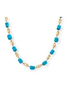 COLLAR JAULAS ORO 18K CON...