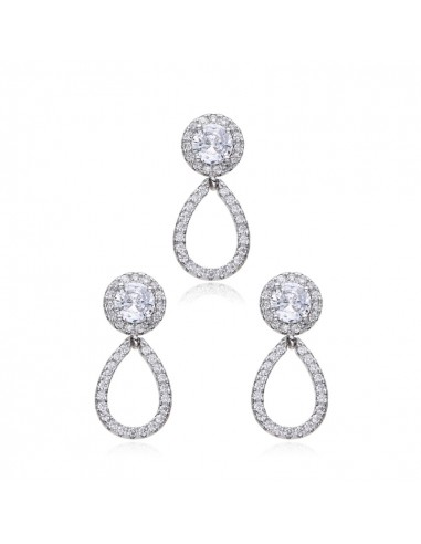 CONJUNTO DE PENDIENTES Y COLGANTE...