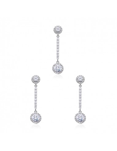 CONJUNTO DE PENDIENTES Y COLGANTE...