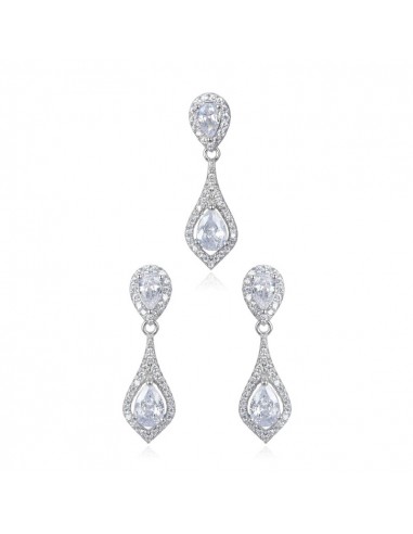 CONJUNTO DE PENDIENTES Y COLGANTE...
