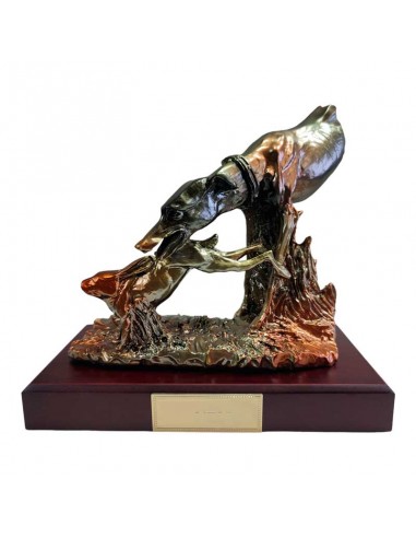 TROFEO FIGURA GALGO CORRIENDO 22x24
