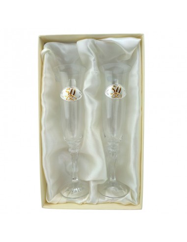 ESTUCHE DOS COPAS CAVA 50 ANIVERSARIO...