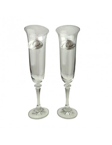 ESTUCHE DOS COPAS CAVA ALIANZAS