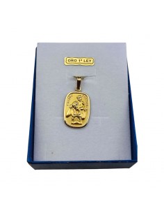 MEDALLA SAN CRISTOBAL ORO 18K 2