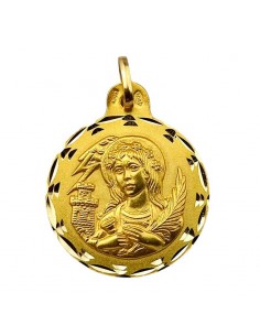 MEDALLA SANTA BARBARA ORO...