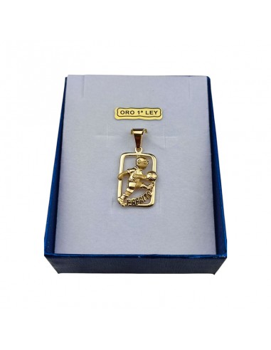 MEDALLA DEL PADRE ORO 18K 26.5x15.5
