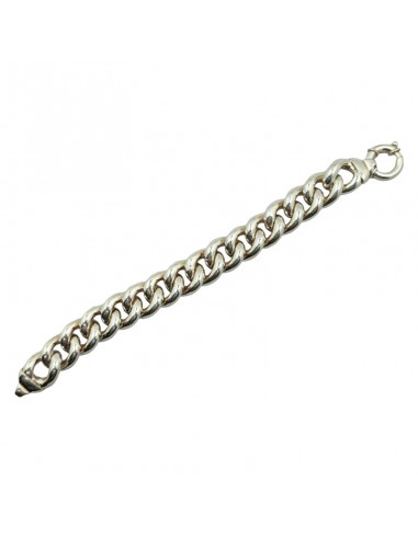 PULSERA ESLABONES CUBANOS PLATA 925ml