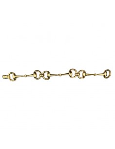 PULSERA SEÑORA ORO 18K ESTRIBO 2