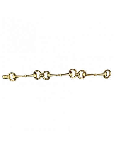 PULSERA ESTRIBO ORO 18k